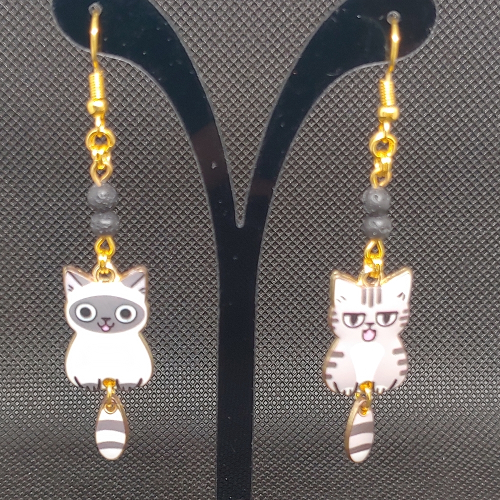 Cute kitties earrings